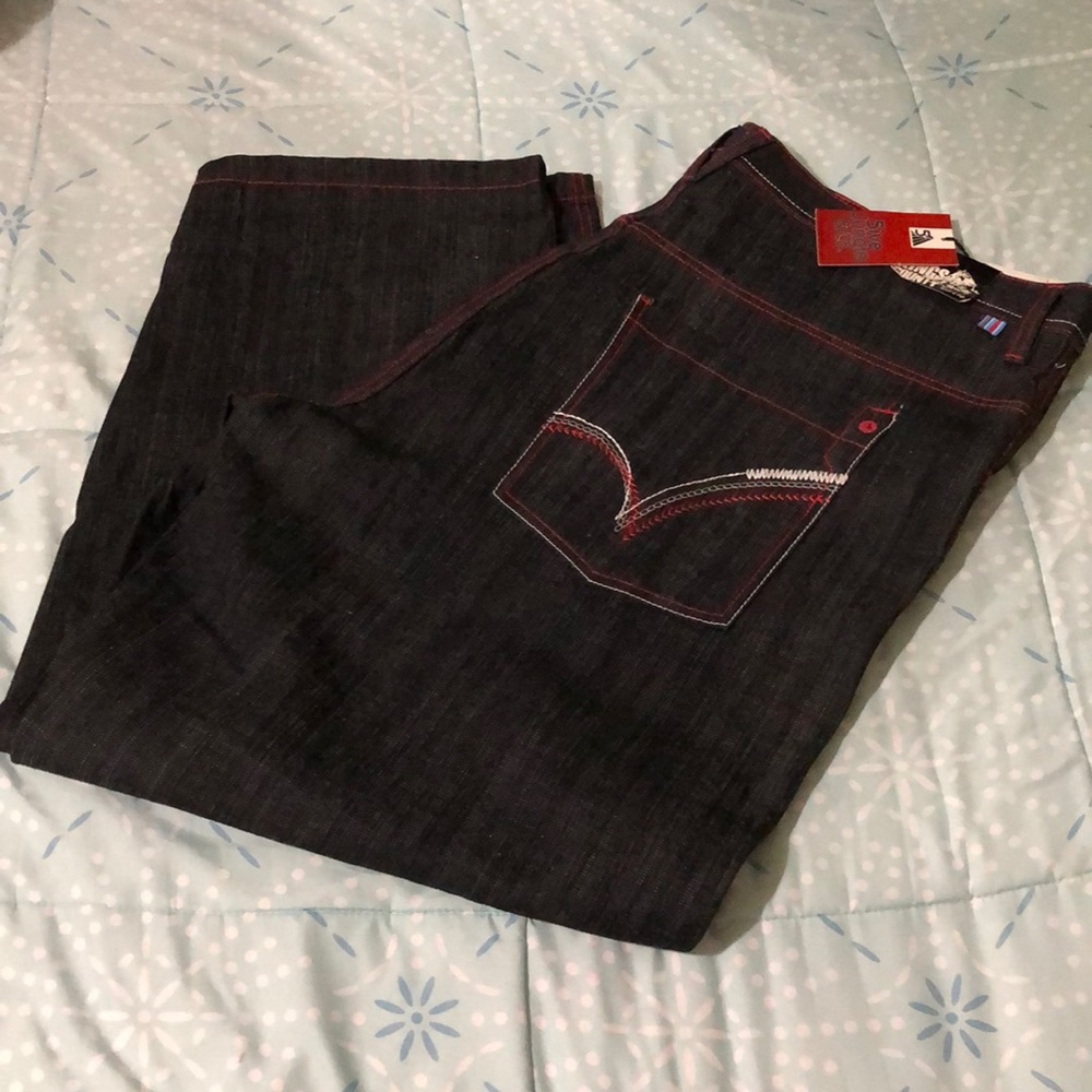 New young big men jean pants